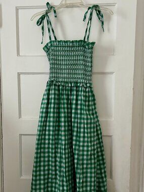 Kate Spade Gingham Sun Dress - XS